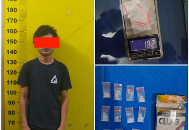 Polsek Simpang Empat Amankan Pengedar Sabu
