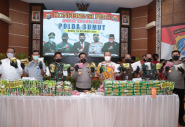 Kapoldasu Paparkan Kinerja dan Pencapaian Jajaran Selama Tahun 2021