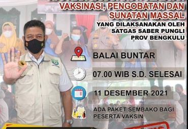 Ayo Ikuti, Serbuan Vaksinasi
