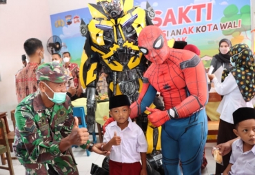 Sukseskan Percepatan Vaksinasi Anak Polres Demak Luncurkan Program Si Sakti