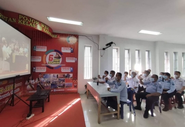 Rutan Kelas IIB Kabanjahe Ikuti Kegiatan Deklarasi Janji Kinerja
