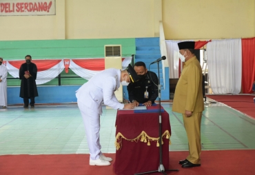 372 Pejabat Jajaran Pemkab Deli Serdang Dilantik