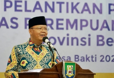 Gubernur Rohidin Lantik Komunitas Perempuan Peduli Bengkulu