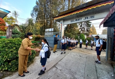 Terkait PTM 100 Persen Ini Penjelasan Pemkab Karo