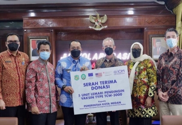 Wawakot Medan Sambut Kunjungan Pimpinan IOM Indonesia