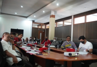 Diskominfo BU Gelar Rakor Sinkronisasi Hasil Penilaian (SPBE)