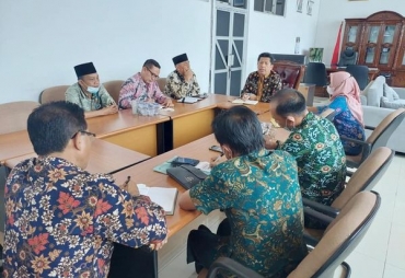 Rapat Koordinasi Persiapan Pelaksanaan Launching Gebyar Vaksinasi COVID-19 Ke-3 (Booster) 