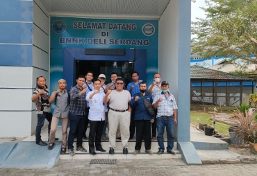 Kepala BNNK Deli Serdang Terima Langsung Audensi IWONDES