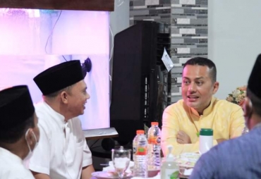 Kedatangan Wagubsu Tinjau Lahan di Labuhan Bilik Disambut Hangat Bupati Labuhanbatu