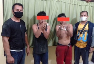 Polsek BP Mandoge Amankan Pengedar Sabu di Kampung Melati Desa Padang Pulau
