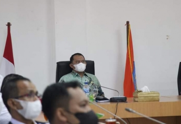 Bupati Labuhanbatu Ikuti Rakor Pemberantasan Korupsi