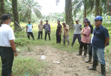 Tim Afdeling IV Kebun Sei Silau Laksanakan Giat Gotong Royong