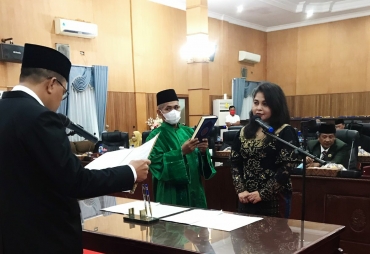 Rizky Aryetta PAW Anggota DPRD Batu Bara Fraksi Golkar