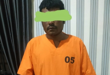 Berusaha Kabur ke Sungai Bandar Sabu Ditangkap Tekab Polres Tanah Karo