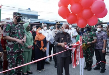 Bupati Asahan Resmikan Kampung Pancasila di Kecamatan Simpang Empat