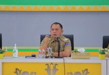 Bupati Labuhanbatu Tegaskan Para Camat Agar Percepat Vaksinasi Covid-19