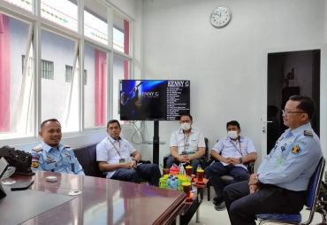 Jalin Sinergi dan Silaturahmi Ketua PN Kabanjahe Sambangi Rutan