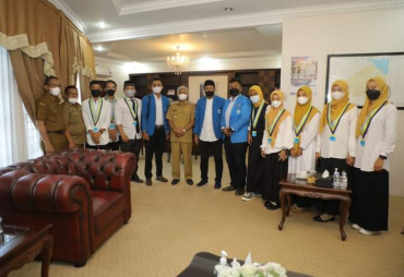 PC PMII Kabupaten Asahan Audiensi Dengan Bupati