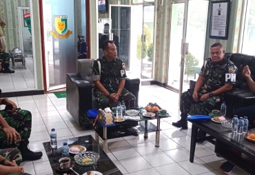 Dandenpom l/ 1 Pematang Siantar Kunker ke Forkopimda