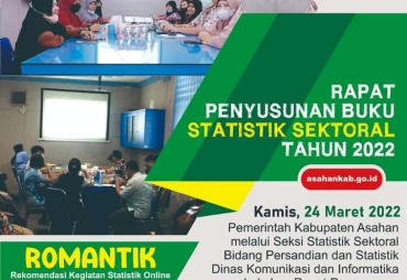 Diskominfo Asahan Lakukan Rapat Penyusunan Buku Statistik Sektoral Tahun 2022