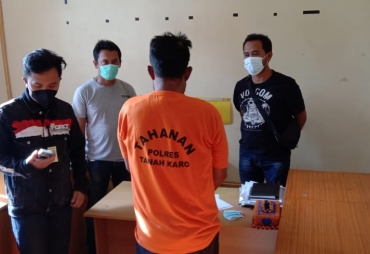 Polres Tanah Karo Tangkap Pelaku Curanmor