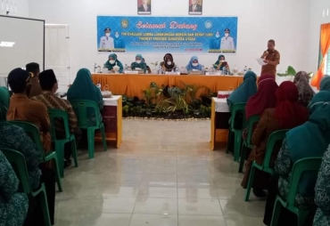 Pemkab Asahan Terima Kunjungan Tim Evaluasi TP PKK Sumut