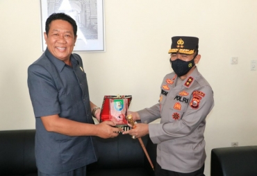 Ketua DPRD Provinsi Sambut Hangat Kunjungan Kapolda Bengkulu