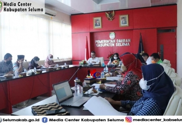 Asisten I Pimpin Rapat Percepatan Penurunan Stunting Di Kabupaten Seluma Tahun 2022 