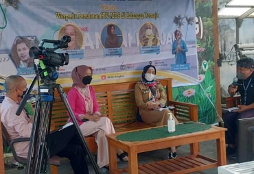 Kabid PPP Jadi Narasumber Wawancara Waspada Penularan HIV AIDS 