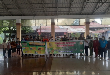 Kacabjari Tigabinanga Gelar Penyuluhan Dan Penerangan Hukum di Desa Limang