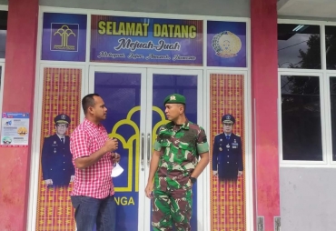 Danyon 125 SMB Kunjungi Rutan Kabanjahe