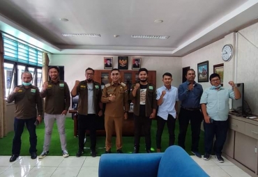Wabup Karo Sambut Audensi DPC APTI