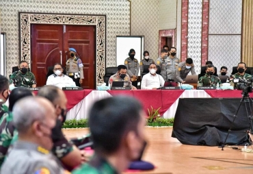 Gubsu Hadiri Rakor Lintas Sektoral Persiapan Hari Raya Idulfitri 1443 H
