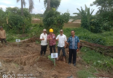 PTPN III Kebun Pulau Mandi Lakukan Penanaman Pohon di Daerah Aliran Sungai