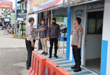 Jelang Lebaran Kapolres Batu Bara Cek Kesiapan Pos Ops Ketupat Toba