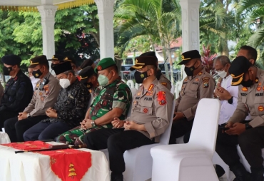 Polresta Deli Serdang Gelar Pasukan Ops Ketupat Toba 2022