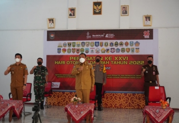 Peringatan ke XXVI Hari Otonomi Daerah Tahun 2022