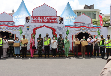 Forkopimda Karo Tinjau Pos Ops Ketupat