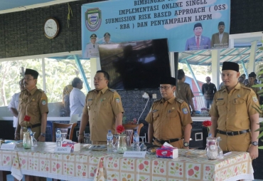 Bimtek Implentasi OSS-RBA Dan Pelaporan Kegiatan Penanaman Modal 