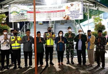 Bupati Bersama Forkopimda Karo Tinjau Kesiapan Masjid Jelang Pelaksanaan Sholat Idul Fitri