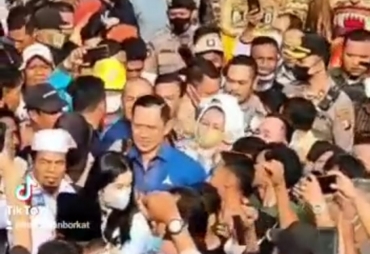 AHY Dialog Kerakyatan di Kecamatan Percut Seituan