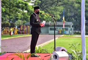 Gubernur Sumut Inspektur Upacara Pada Peringatan Harkitnas Ke-114