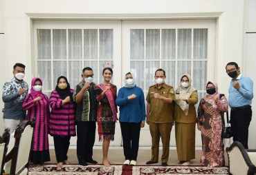 Ketua TP PKK Sumut Sambut Audensi Finalis Putri Pariwisata