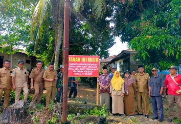 Serah Terima Lahan SPAM KOBEMA