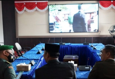Pemkab Benteng Bersama Forkopimda Mengikuti Upacara Peringatan Hari Lahir Pancasila