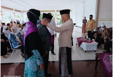 Bupati Melepas Keberangkatan 59 Jemaah Calon Haji 