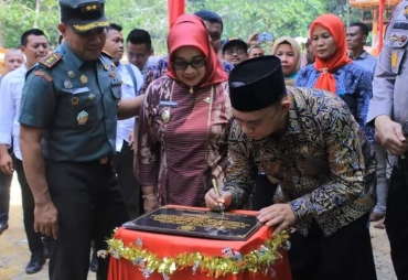 Bupati Labuhanbatu Resmikan Lokasi Wisata Aek Markusasak