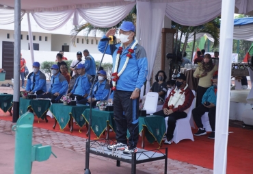 Bupati Asahan H. Surya, BSc bersama Forkopimda hadiri upacara pembukaan Turnamen Tenis KPT Medan Cup IV