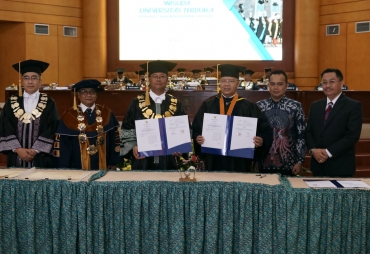 Penandatanganan MoU antara Pemerintah Provinsi Bengkulu dengan Universitas Terbuka untuk peningkatan SDM perangkat desa