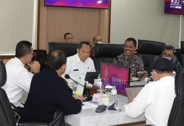 Suasana FGD Persiapan Menyambut Kegiatan W20 Summit (Foto : Diskominfo Sumut)